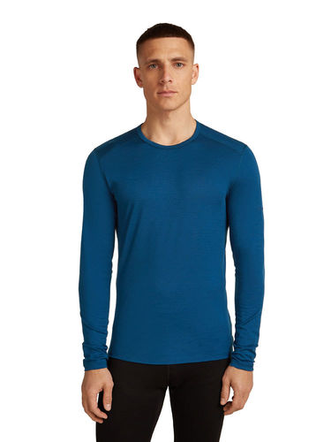 Icebreaker Men's 200 Oasis LS Crewe (Atlantis)