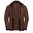 Jack Wolfskin Heren Peak District Full Zip (Hot Choc)