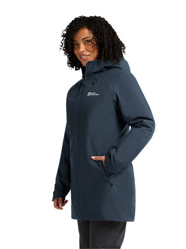 Jack Wolfskin Dames Heidelstein Insulated Jacket (Midnight Sky)