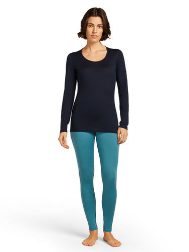 Icebreaker Dames 200 Oasis Leggings (Topaz)
