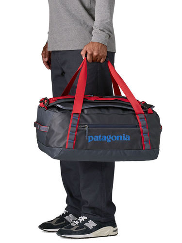 Patagonia Black Hole Duffel 40L (Smolder Blue w/Amanita Red)