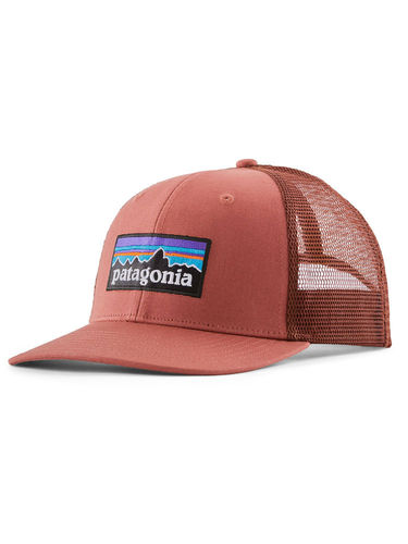 Patagonia P-6 Logo Trucker Hat - Potters Red