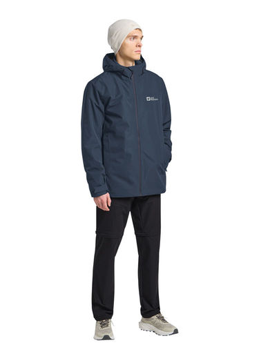 Jack Wolfskin Men's Taubenberg 3-in-1 Jacket - Midnight Sky