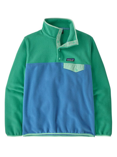 Patagonia Dames Lightweight Synchilla Snap-T Fleece Pullover - Shore Blue