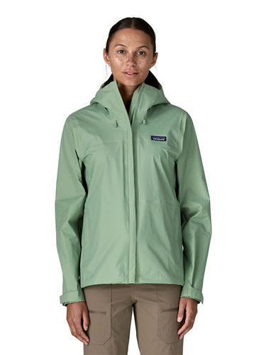 Patagonia Dames Torrentshell 3L Jacket - Elwood Green