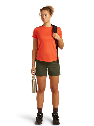 Icebreaker Dames Merino Blend 125 Cool-Lite™ Sphere SS Tee - Fervid