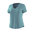 Smartwool Dames Active Ultralite V-Neck Short Sleeve - Dusty Teal